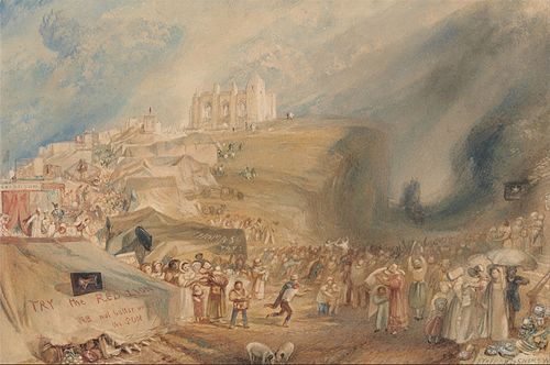 Saint Catherine's Hill, Guildford, Surrey, 1830, J. M. W. Turner