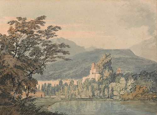 Sir William Hamilton's Villa, 1795, J. M. W. Turner