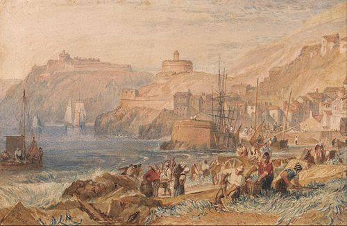 St. Mawes, Cornwall, 1823, J. M. W. Turner