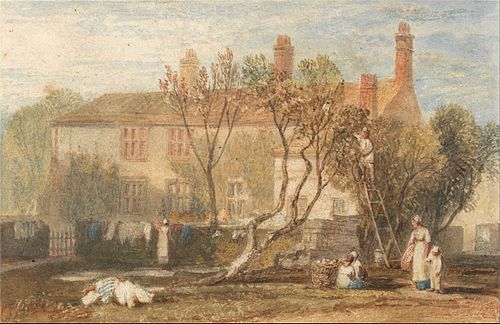 Steeton Manor House, Near Farnley, 1815, J. M. W. Turner