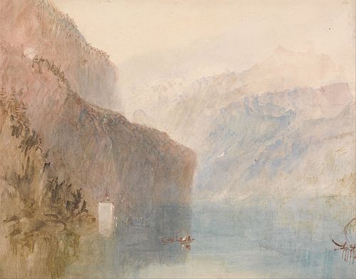 Tell's Chapel, Lake Lucerne, 1841, J. M. W. Turner