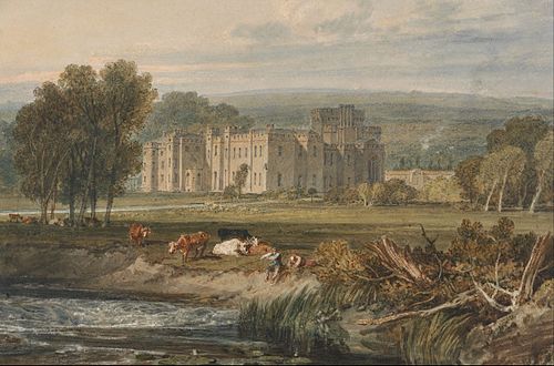 View of Hampton Court, Herefordshire, from the Southeast, 1806, J. M. W. Turner