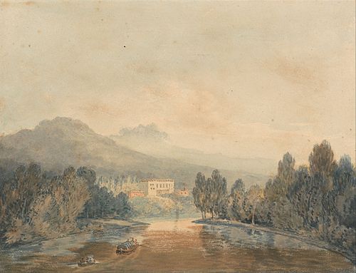 Villa Salviati on the Arno, 1796, J. M. W. Turner