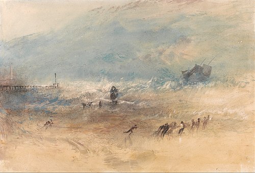 Yarmouth Sands, 1840, J. M. W. Turner