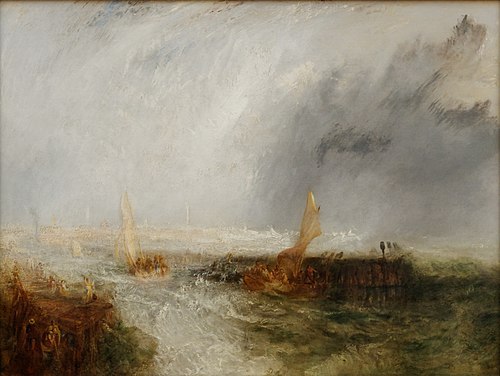 Ostende, 1844, J. M. W. Turner