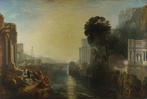 Dido building Carthage, 1815, J. M. W. Turner