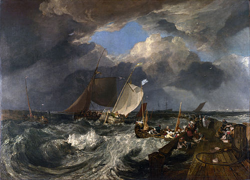 Calais Pier, 1803, J. M. W. Turner