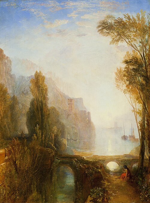 Banks of the Loire, 1829, Joseph Mallord William Turner