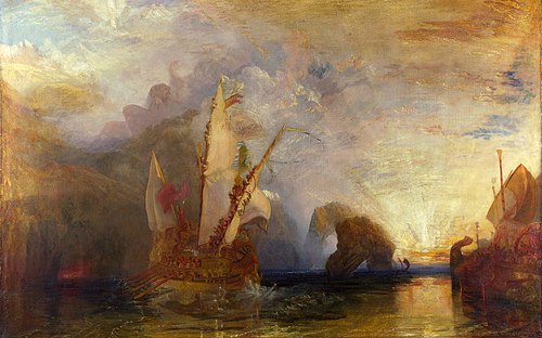Ulysses deriding Polyphemus, 1829, J. M. W. Turner