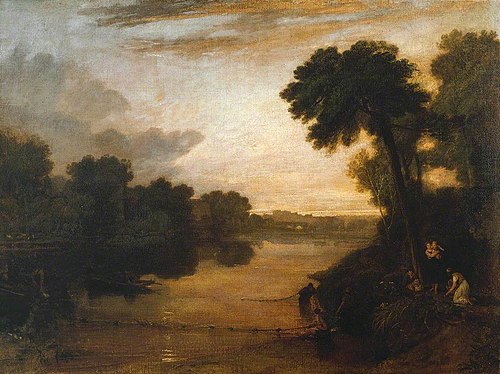 The Thames near Windsor, 1807, Joseph Mallord William Turner