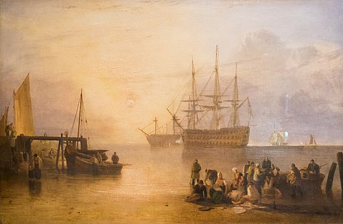 The Sun Rising through Vapour., 1809, Joseph Mallord William Turner