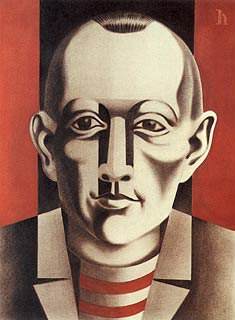 Porträt Dr. Haubrich, 1950, Heinrich Hussmann