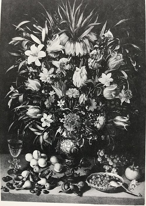 Vase of Flowers, 1635, Jeremias van Winghe