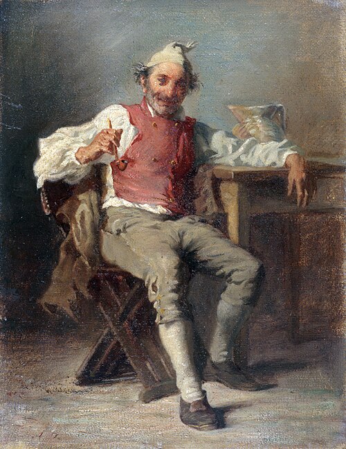 L'homme à la pipe, , Auguste Dutuit