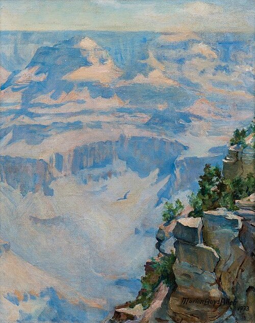 Canyon with Bird, 1933, Marion Boyd Allen