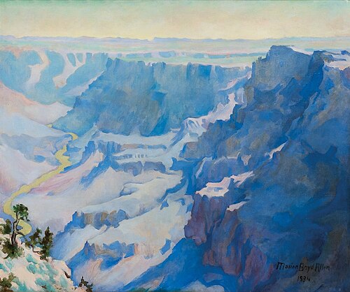 Grand Canyon, 1934, Marion Boyd Allen