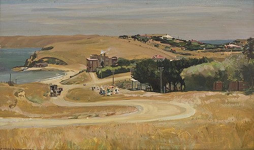 A Summer Morning, Titahi Bay, 1924, Harry Linley Richardson