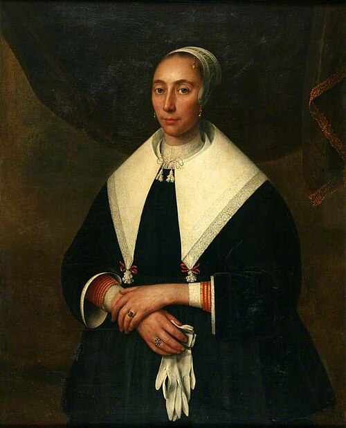 A Lady with Gloves, 1650, Abraham Liedts