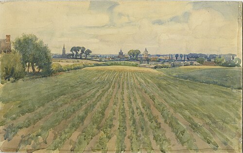 Poperinghe, 1916, Cyril Henry Barraud