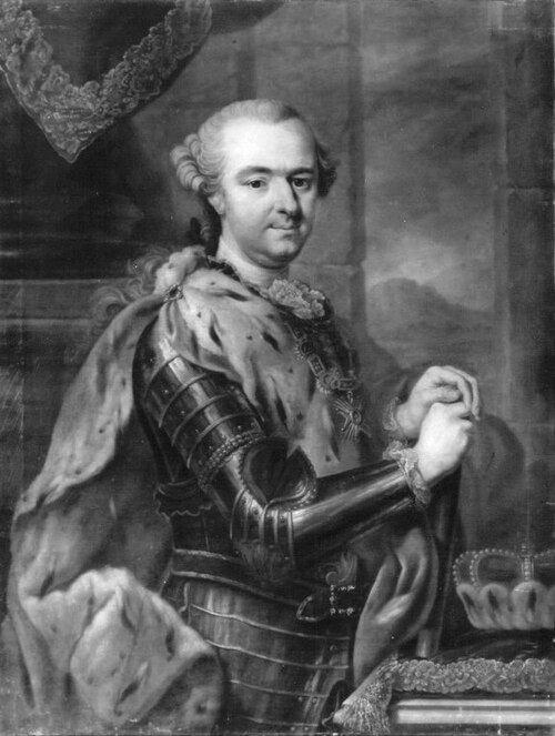 Bildnis des Kurfürsten Karl Theodor, 1766, Johann Wilhelm Hoffnas