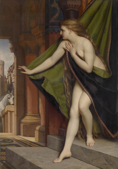 Lady Godiva, 1870, Joseph van Lerius