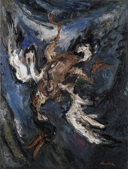 Ente auf blauem Grund, 1925, Chaïm Soutine