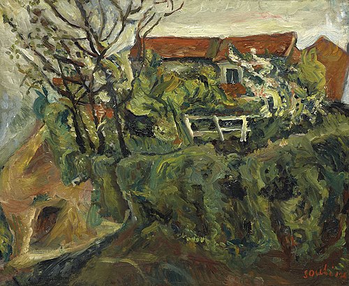Homes in a Landscape, , Chaïm Soutine