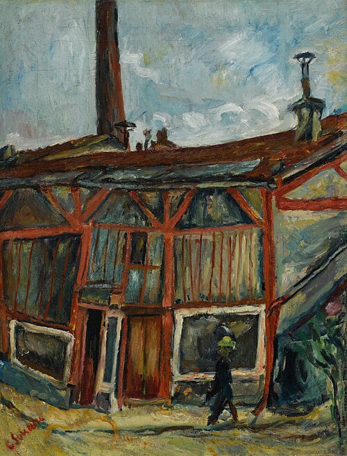 The Artist's Workshop in the City of Falguière, , Chaïm Soutine