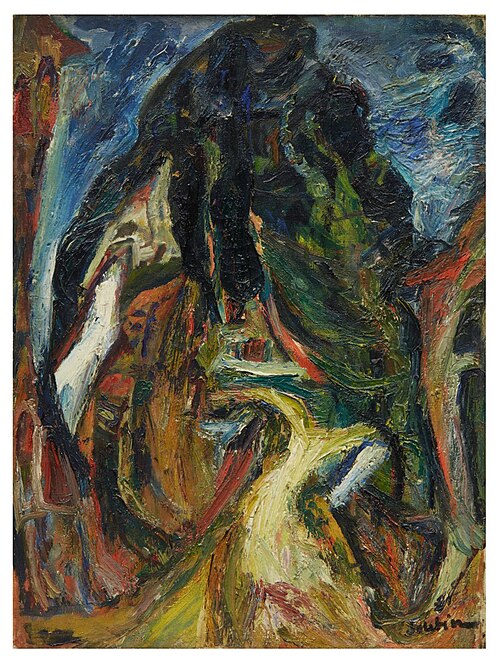 Landscape of Gréolières, , Chaïm Soutine