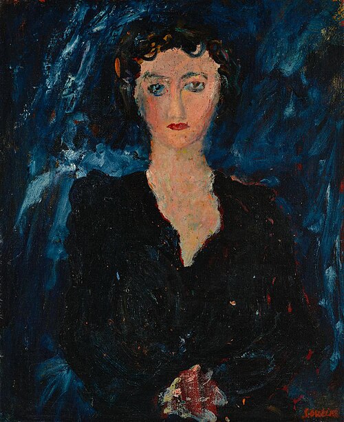 Portrait d'une dame, 1928, Chaïm Soutine