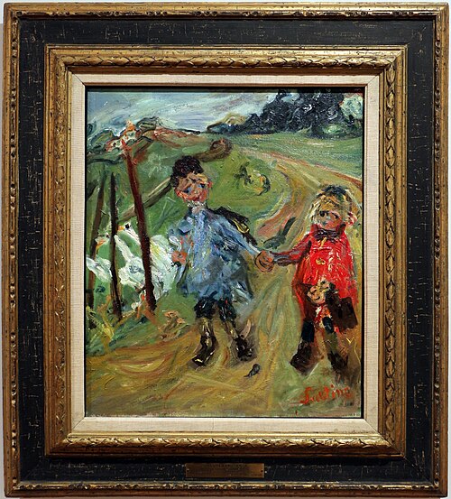 Children and Geese, 1934, Chaïm Soutine