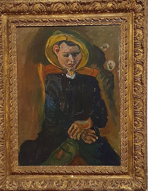 Le petit garçon au chapeau jaune, 1924, Chaïm Soutine