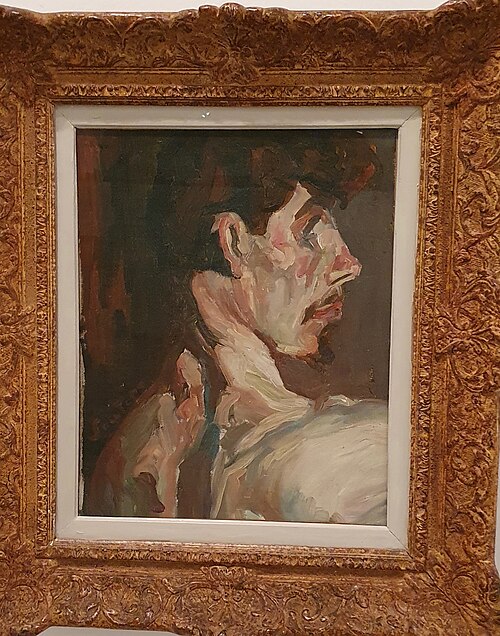 Tête d'homme, de profil, 1913, Chaïm Soutine