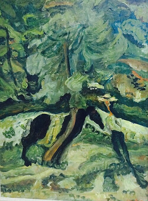 Man with Horse, 1920, Chaïm Soutine