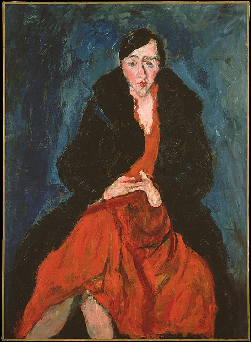 Portrait of Madeleine Castaing, 1929, Chaïm Soutine