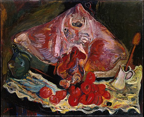 Still Life with Rayfish, 1924, Chaïm Soutine