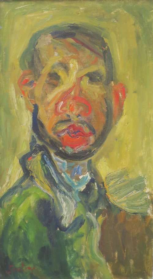 Autoportrait, 1916, Chaïm Soutine