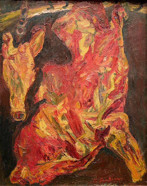 Bœuf et Tête de veau, 1923, Chaïm Soutine