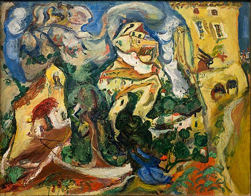 Le Village, 1923, Chaïm Soutine