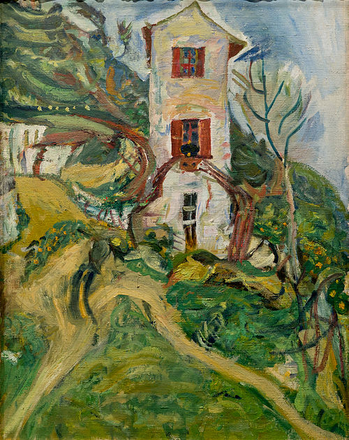 La Maison blanche, 1918, Chaïm Soutine