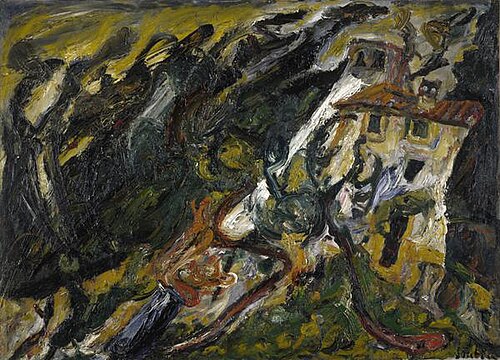 Le Mas Passe-Temps, Céret, 1920, Chaïm Soutine