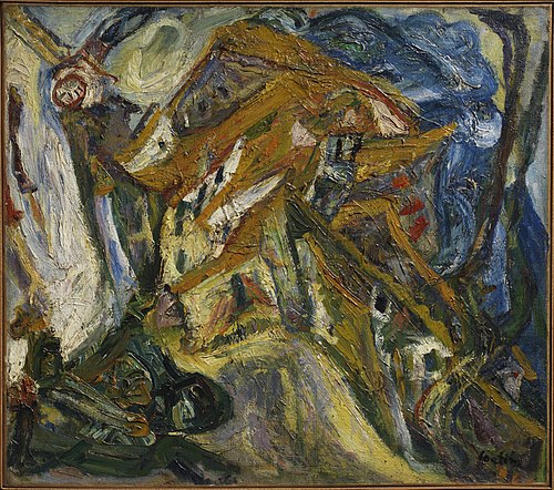 Vue de Céret, 1921, Chaïm Soutine