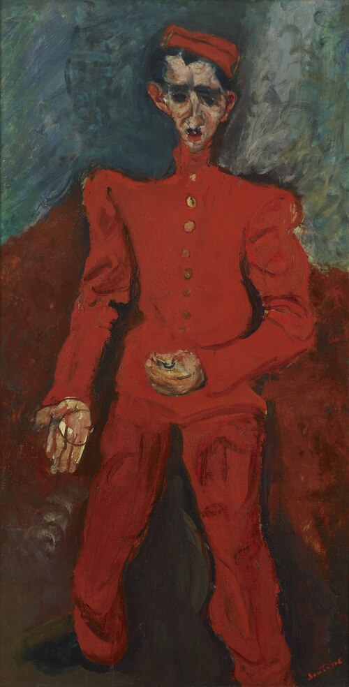 Page Boy at Maxim's, 1927, Chaïm Soutine