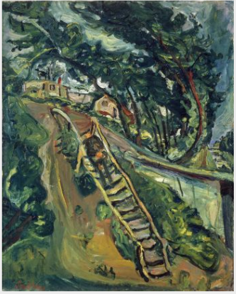Landscape with Flight of Stairs, 1922, Chaïm Soutine