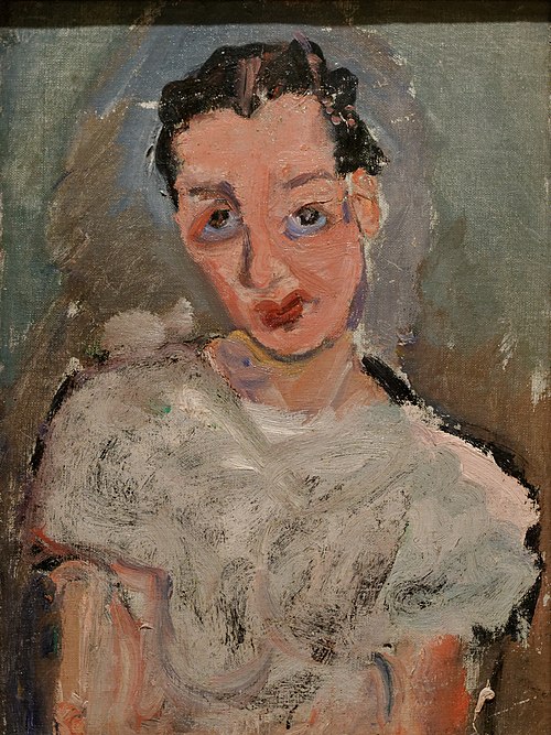 Jeune femme à la blouse blanche, 1923, Chaïm Soutine