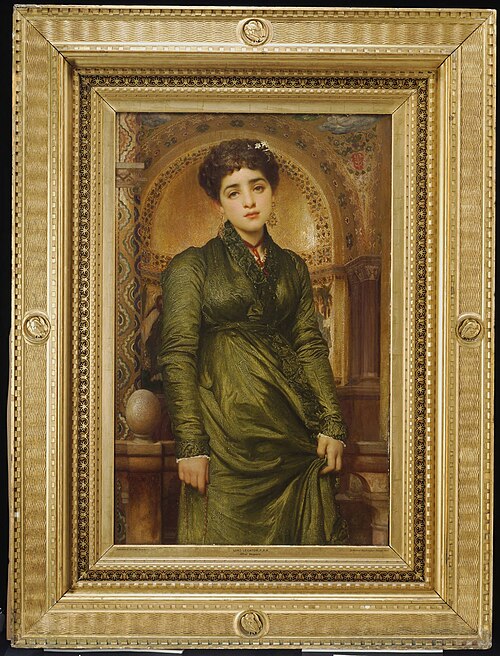 After Vespers, 1871, Frederic Leighton