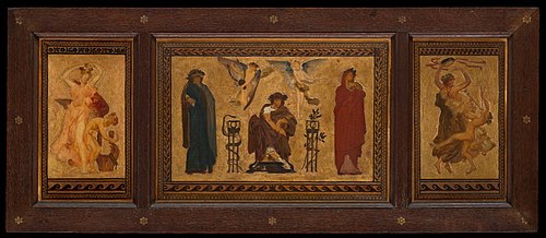Study for the Ceiling of the Marquand Music Room, 1886, Frederic Leighton