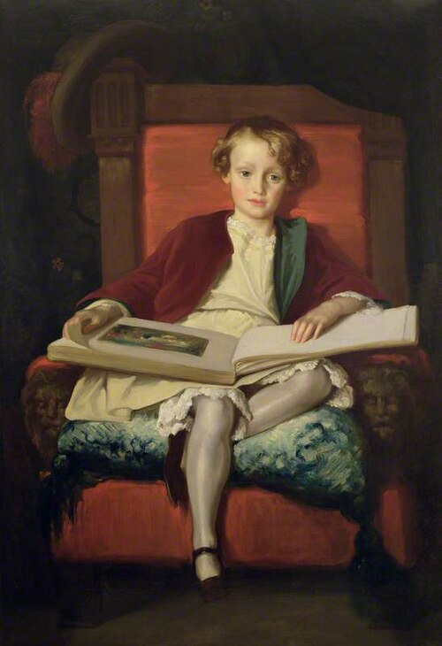 The Honourable Frederick Wellesley, 1851, Frederic Leighton