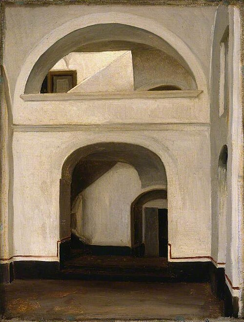 Entrance to a House, Capri, 1859, Frederic Leighton
