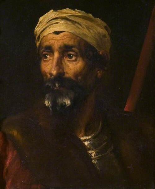 Head of an Arab, 1857, Frederic Leighton